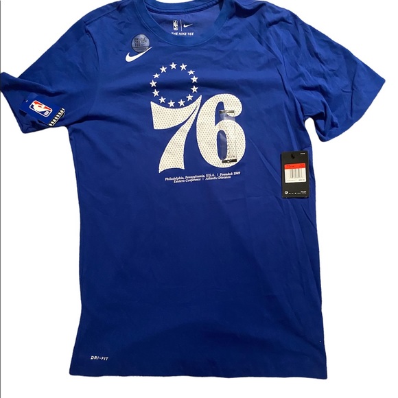 Nike Other - Nike dri fit 76ers tee